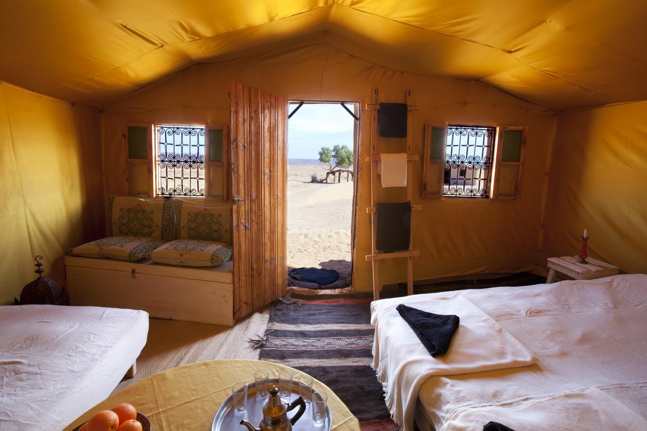 Bivouac La Dune Blanche M'Hamid Bagian luar foto