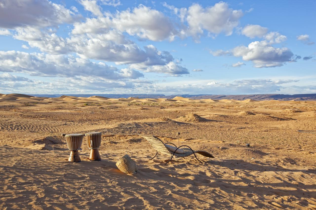 Bivouac La Dune Blanche M'Hamid Bagian luar foto