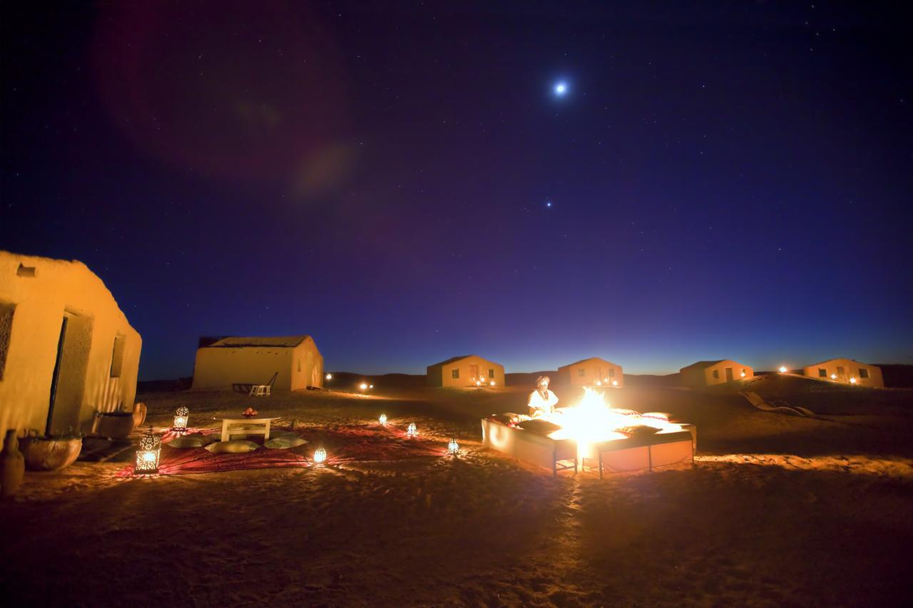 Bivouac La Dune Blanche M'Hamid Bagian luar foto